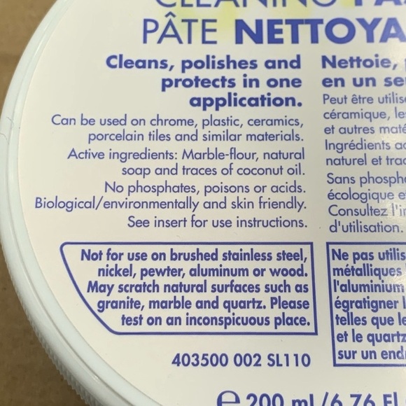 Norwex Cleaning Paste - You can use this paste to clean almost everything - Picture 4 of 7
